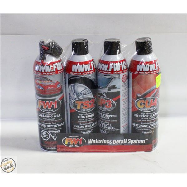 4PK AUTO CLEANER/WAX