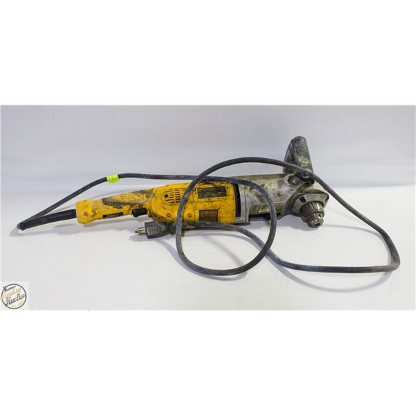 DEWALT RIGHT ANGLE DRILL