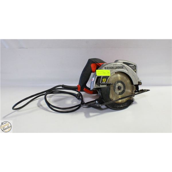 BLACK AND DECKER SAW WORKS