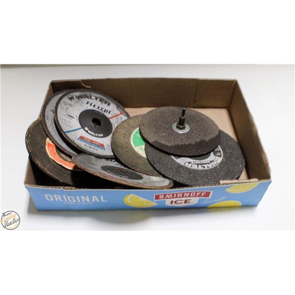 7" GRINDING WHEELS ASSORTED TYPES