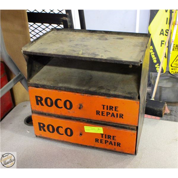 METAL DRAWER ORGANIZER W/FLAT TIRE FIXING SUPPLIES