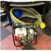 Image 1 : HONDA WB20X GAS POWERED WATER PUMP + TWO 50FT-