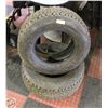 Image 1 : PAIR OF GR70-14 TRAILER TIRES
