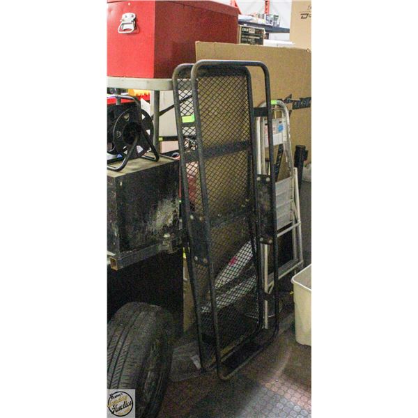 HITCH MOUNT CARGO CARRIER 6" X 22" X 63"