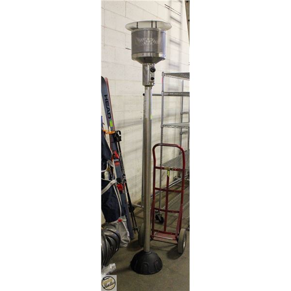 NEW NATURAL GAS PATIO HEATER - NO TOP DEFLECTOR