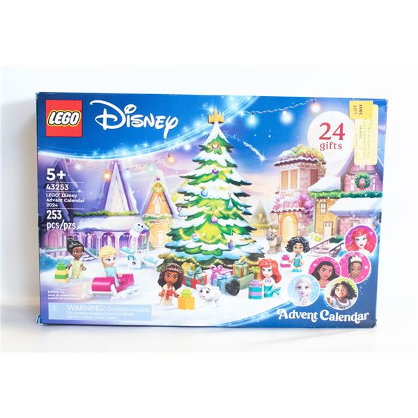 NEW LEGO DISNEY 43253 ADVENT 2024 CALENDAR 253PCS