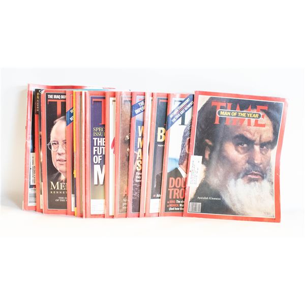 TIME MAGAZINES VINTAGE LOT