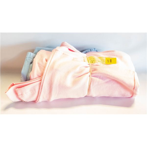 NEW BELLA YOGA PANTS 1PINK 1LTBLUE SIZE M