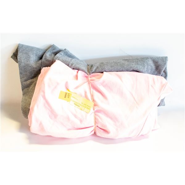 NEW BELLA YOGA PANTS 1GREY 1PINK SIZE XL