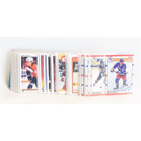 LOT OF 61 VINTAGE COLLECTABLE UNSEARCHED HOCKEY CA