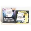 Image 1 : WINDSHIELD REPAIR KIT & CAR SCRATCH CLOTH