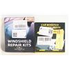 Image 1 : WINDSHIELD REPAIR KIT & CAR SCRATCH CLOTH