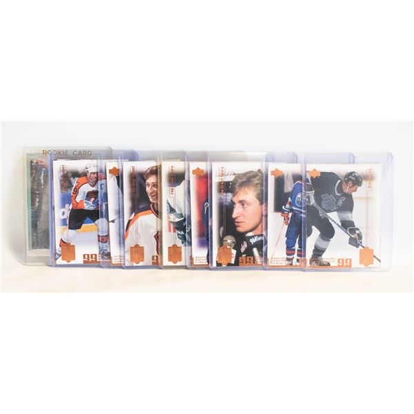 LOT 10 WAYNE GRETZKY HOCKEY CARDS