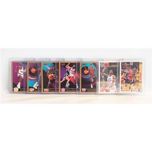 ASSTD VINTAGE BASKETBALL CARDS JOTDAN ETC