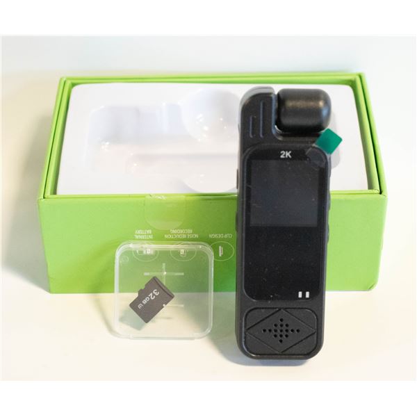 NEW 2K CAMERA WITH INFRARED NIGHT VISION, 32GB SD