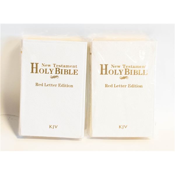 (2) RED LETTER KJV BIBLES