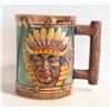 Image 1 : VINTAGE 3D AMERICAN CHIEF CERAMIC MUG