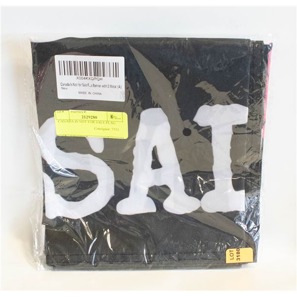 CANADA IS NOT FOR SALE FLAG