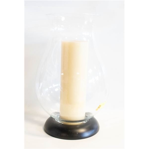 LARGE HURICANE CANDLE HOLDER 17" HIGH