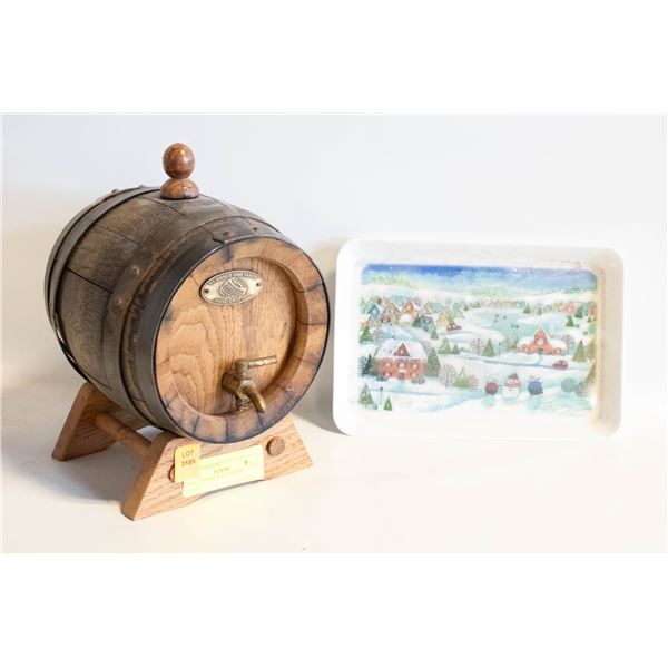 SMALL HANDCRAFTED WINE BARREL