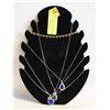 Image 1 : JEWELRY DISPLAY NECKLACE STAND WITH 5 NECKLACES