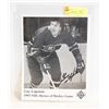 Image 1 : AUTOGRAPHED GUY LAPOINTE 8 X 10 PICTURE