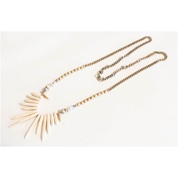GOLDTONE INDIGENIOUS STYLE NECKLACE
