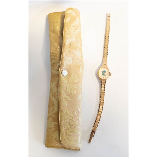 VINTAGE LADIES GOLDTONE WATCH