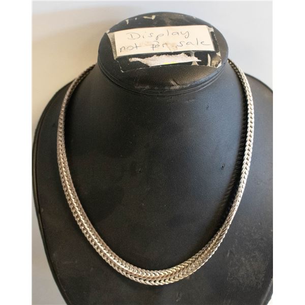 LADIES ALFRED SUNG NECKLACE  - UNMARKED METAL