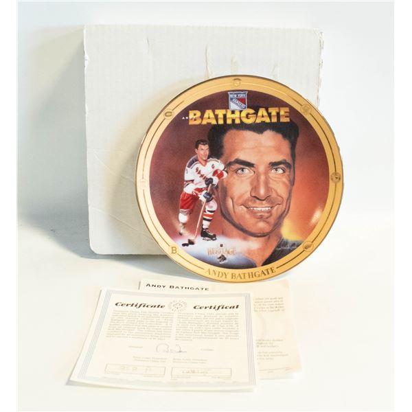 ANDY BATHGATE NEW YORK RANGERS #858A