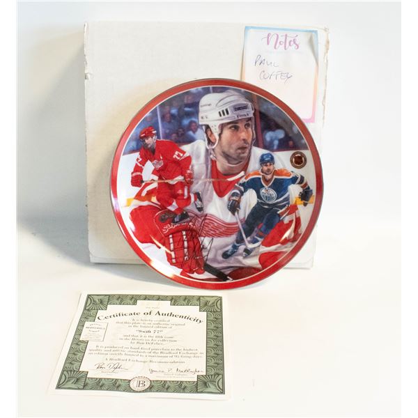 PAUL COFFEY OILERS WINGS "SWIFT"77 #520A