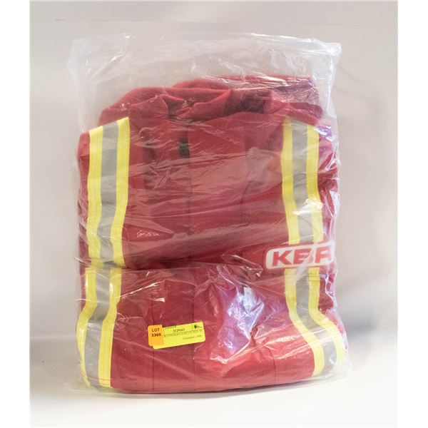 NEW FR COVERALLS HI-VIS SIZE 54 R NOMEX