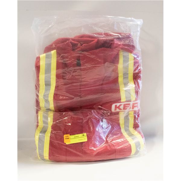 NEW FR COVERALLS HI-VIS SIZE 58 R NOMEX