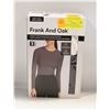 Image 1 : FRANK AND OAK WOMENS SMOOTHING LONG SLEEVE TEE 2PK