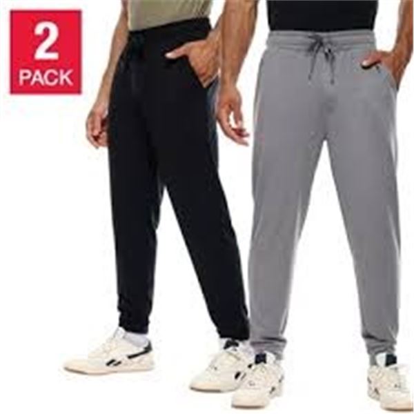 NEW LOLE 2PK MENS LOUNGE PANTS SMALL