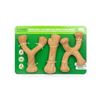 Image 1 : NEW 3PK TOUCH DOG TOYS CRAFTED FROM WOOD FIBRES