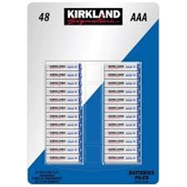 KIRKLAND 48 AA BATTERIES