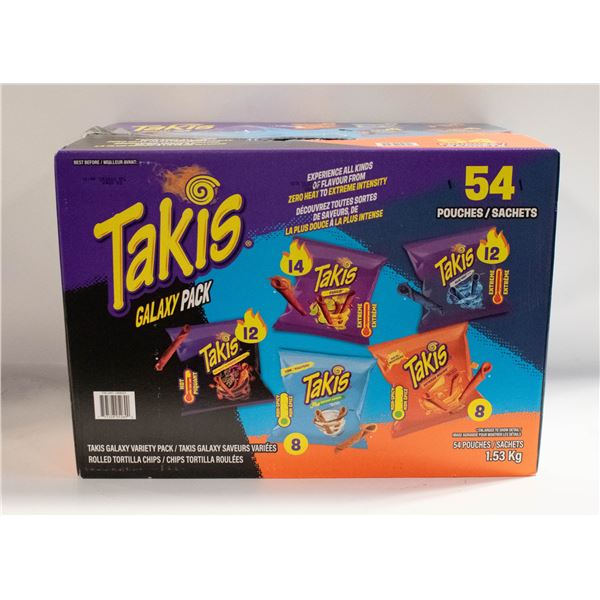 30 POUCHES TAKIS GALAXY PACK VARIETY PACKS