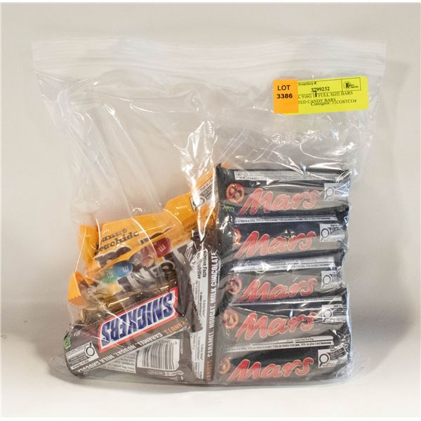 REPACK 916G 17 FULL SIZE BARS ASSORTED CANDY BARS