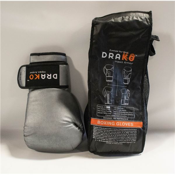 DRAKO 16 OZ BOXING GLOVES IN ORIGINAL BAG