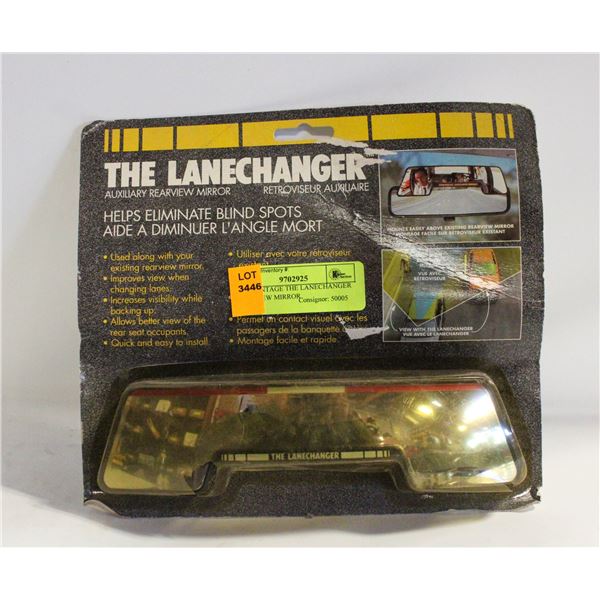 NEW VINTAGE THE LANECHANGER REARVIEW MIRROR