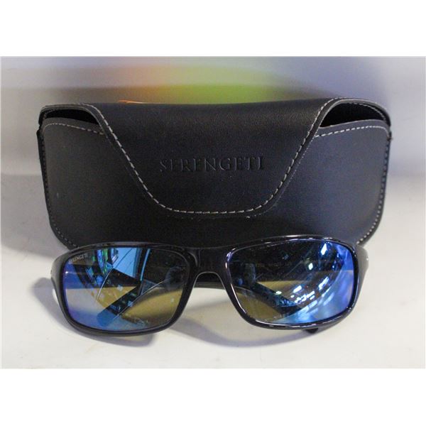 SERENGETI DRIVING SUNGLASSES W CASE