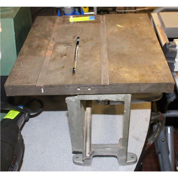 VINTAGE MINI TABLE SAW 13"X12"X9"