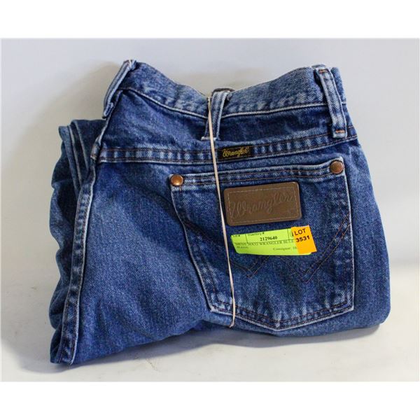 MENS 36X32 WRANGLER BLUE JEANS