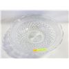 Image 1 : CRYSTAL 14" SHALLOW FRUIT BOWL