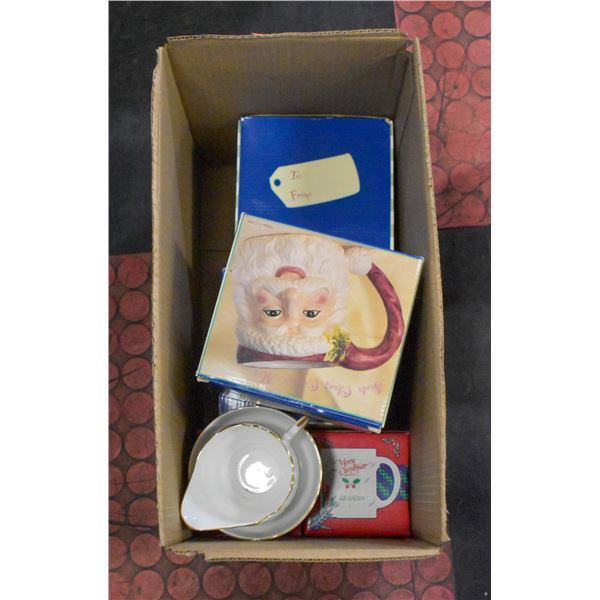 LOT OF CERAMICS INCLUDES ENGLISH BONE CHINA MILK