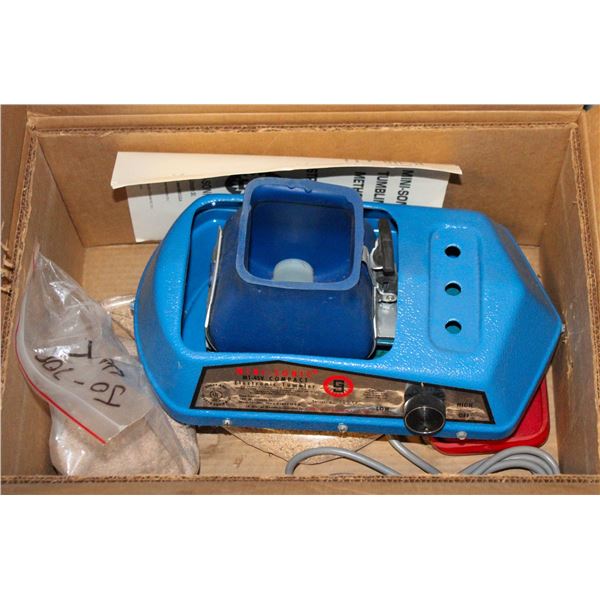 MINI SONIC ELECTRONIC ROCK TUMBLER MT-4SV COMPACT