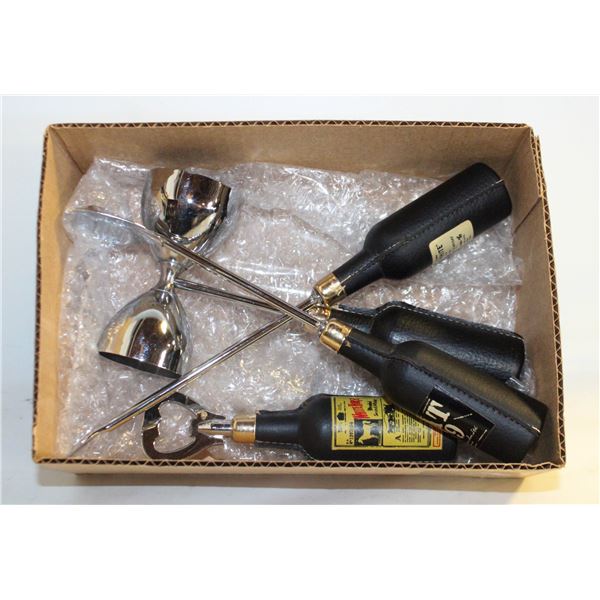 VINTAGE BARWARE TOOLS- SET OF 4