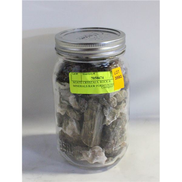 AGATE CRYSTALS, ROCK & MINERALS RAW FORM/UNTREATED