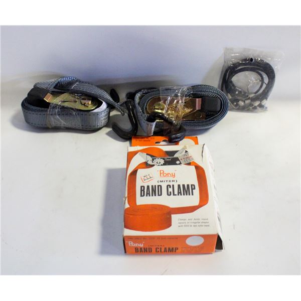 LOT OF VARIOUS NEW STRAPS